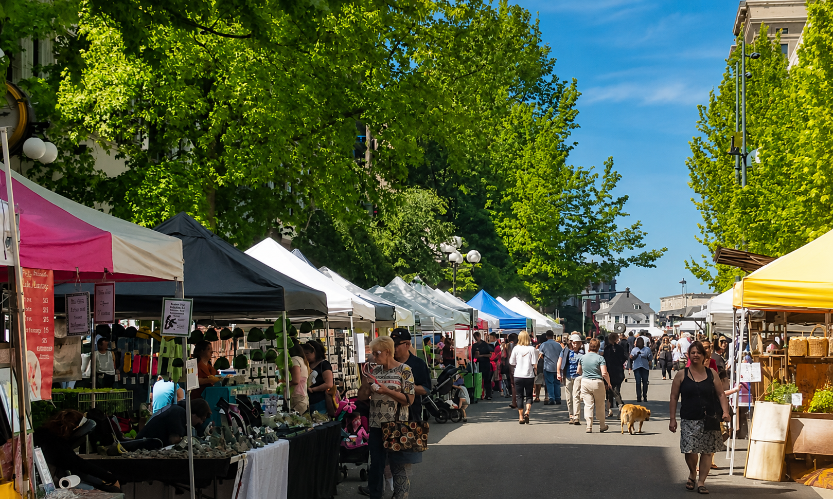 Tacoma Farmers Market on Broadway — weekly outdoor market steps from the Kress Building